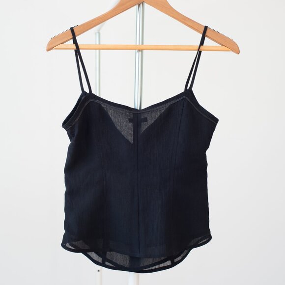 Lined spaghetti strap top - Picture 7 of 9